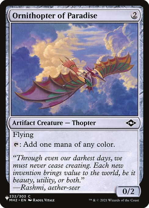 PLST: Ornithopter of Paradise