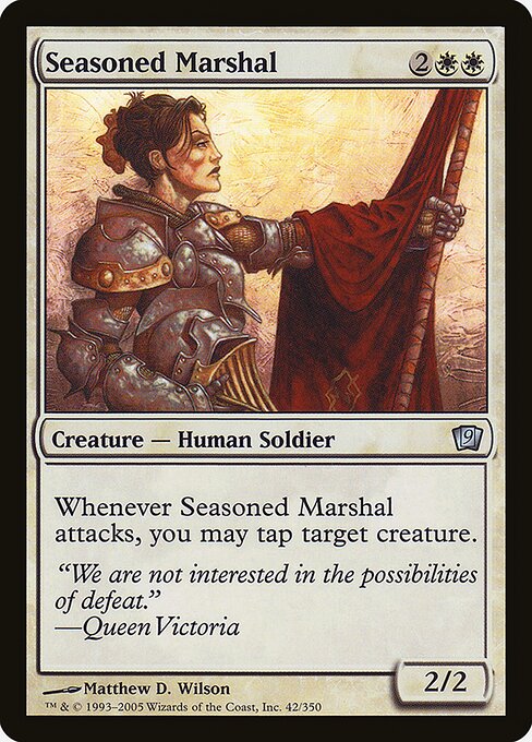 9ED: Seasoned Marshal (Foil)