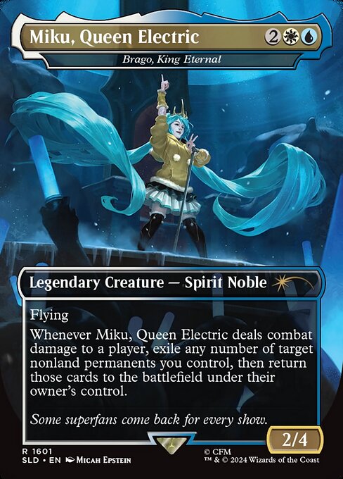 SLD: Miku, Queen Electric - Brago, King Eternal