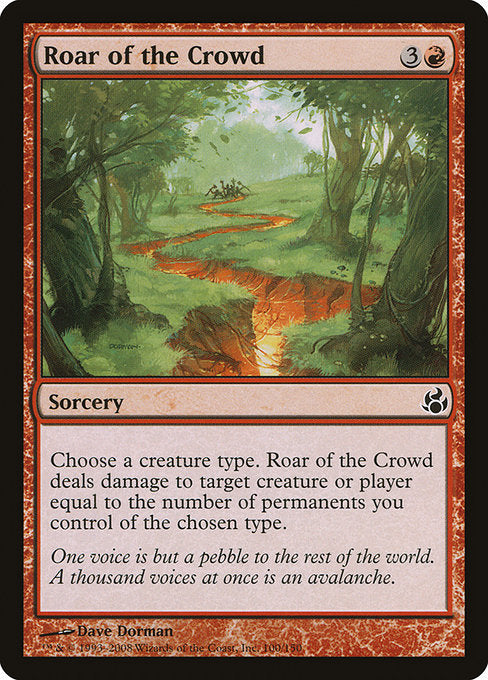 MOR: Roar of the Crowd