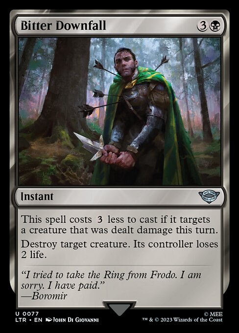 LTR: Bitter Downfall (Foil)