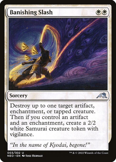NEO: Banishing Slash (Foil)