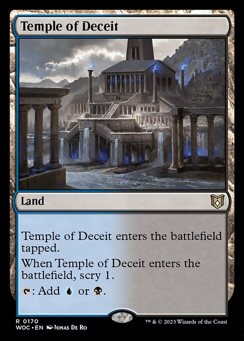 WOC: Temple of Deceit