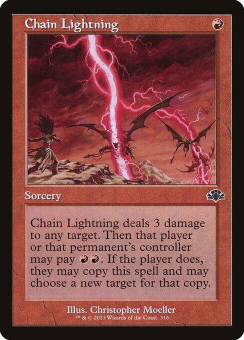 DMR: Chain Lightning (Retro Frame)