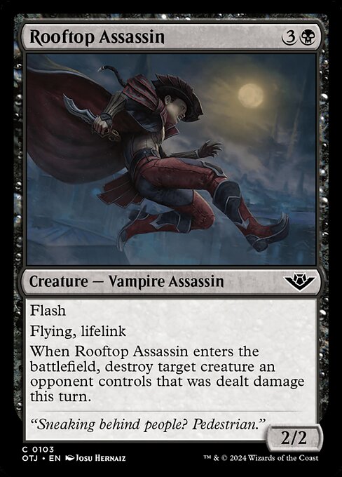 OTJ: Rooftop Assassin (Foil)