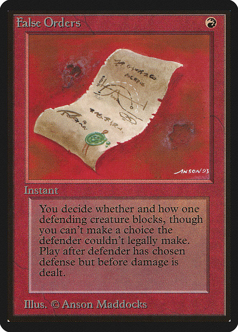 LEB: False Orders