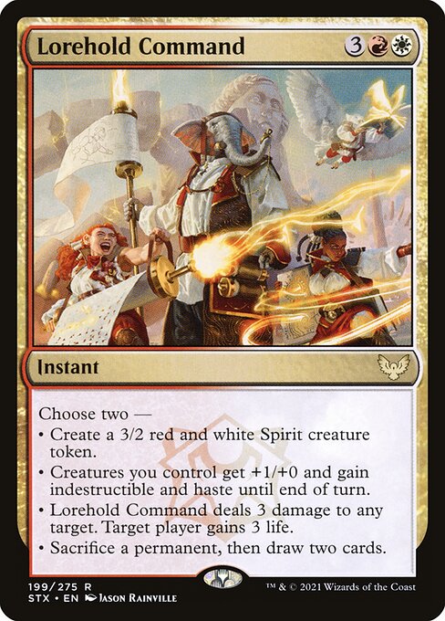 STX: Lorehold Command (Foil)