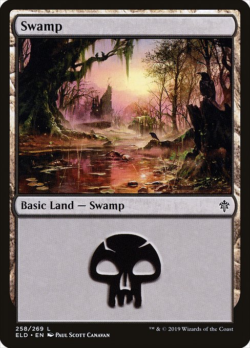 ELD: Swamp (258) (Foil)