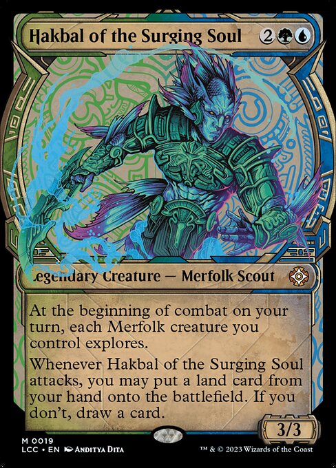LCC: Hakbal of the Surging Soul (Showcase) (Foil)