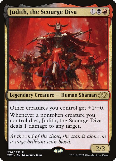 2X2: Judith, the Scourge Diva (Foil)