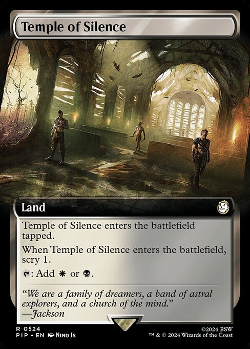 PIP: Temple of Silence (Extended Art) (Foil)