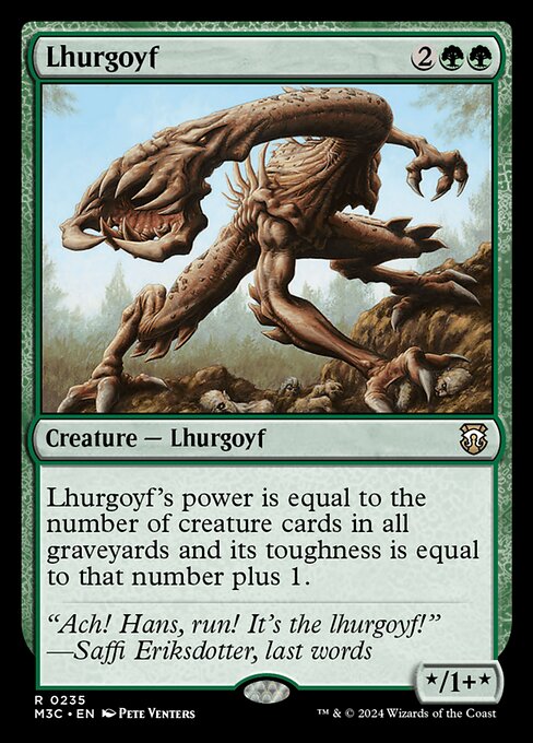 M3C: Lhurgoyf (Foil)