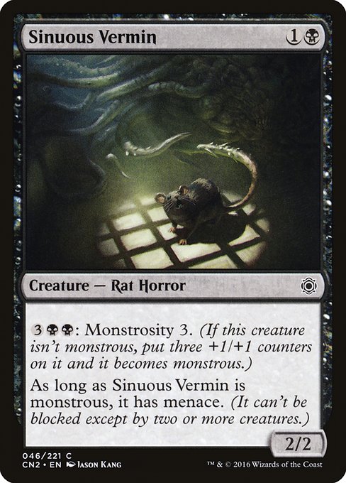 CN2: Sinuous Vermin (Foil)