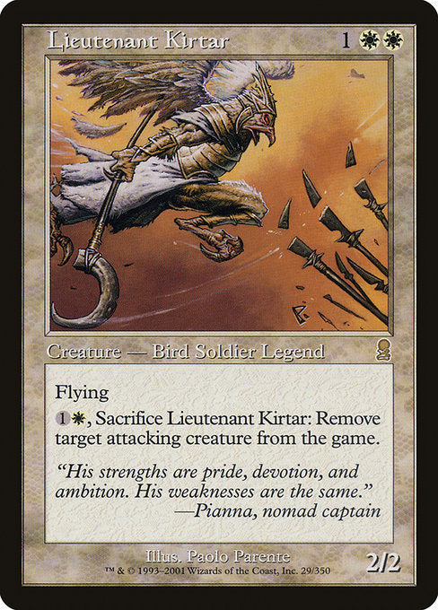 ODY: Lieutenant Kirtar