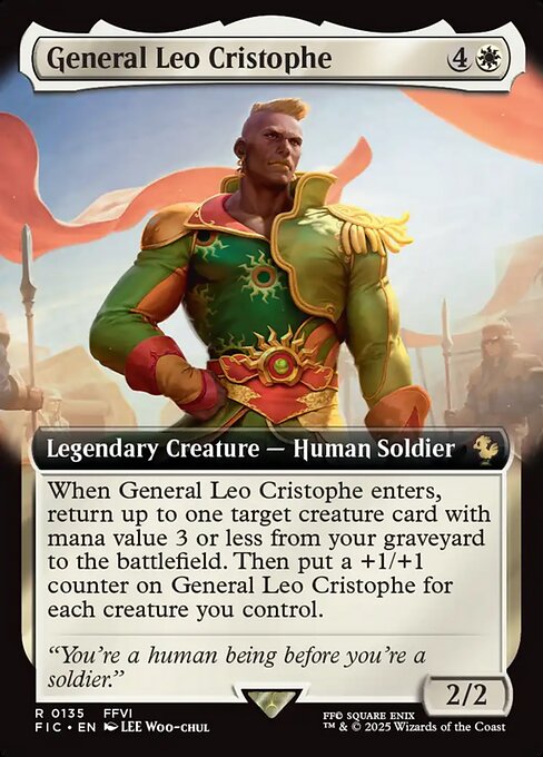 FIC: General Leo Cristophe (Extended Art) (Foil)