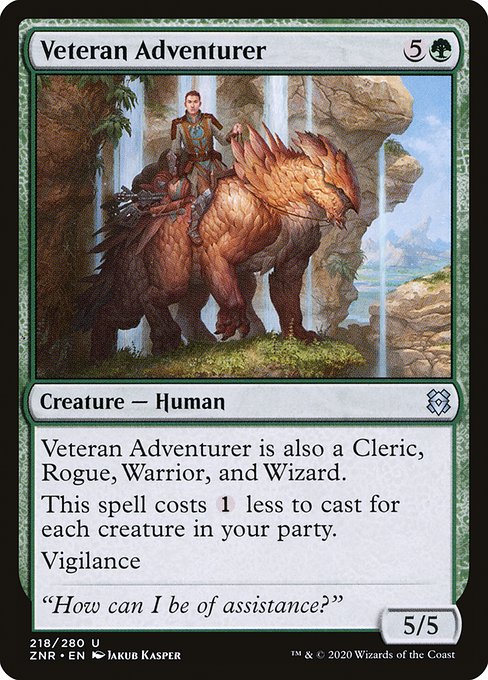 ZNR: Veteran Adventurer (Foil)