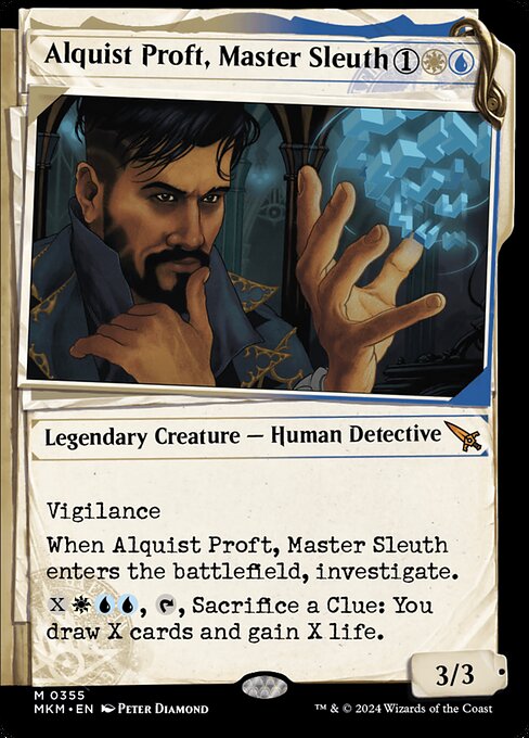 MKM: Alquist Proft, Master Sleuth (Showcase) (Foil)