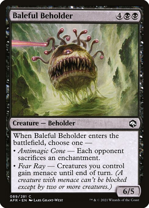 AFR: Baleful Beholder