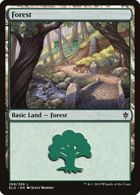 ELD: Forest (268) (Foil)