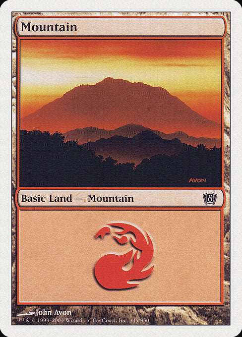8ED: Mountain (345)