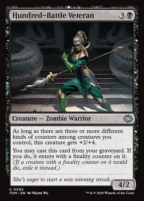 TDM: Hundred-Battle Veteran (Foil)