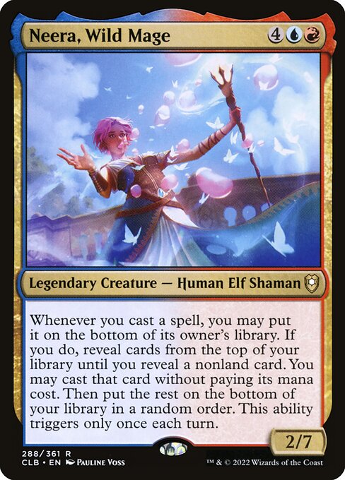 CLB: Neera, Wild Mage (Foil)