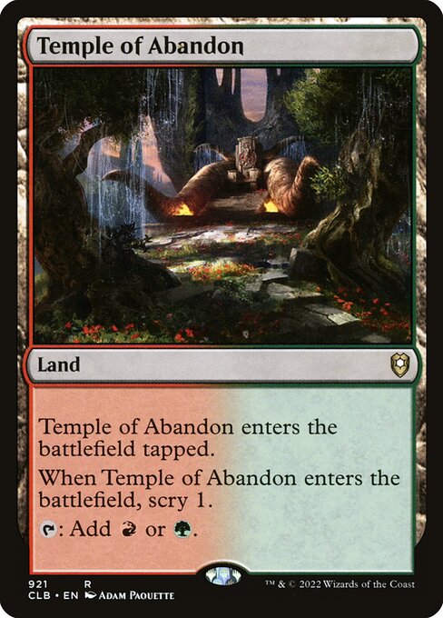 CLB: Temple of Abandon