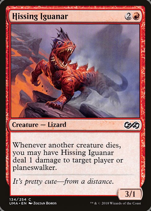 UMA: Hissing Iguanar (Foil)