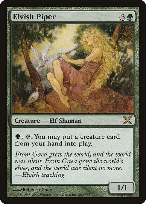 10E: Elvish Piper (Foil)