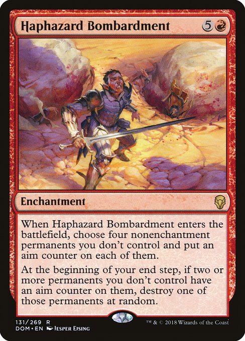DOM: Haphazard Bombardment (Foil)