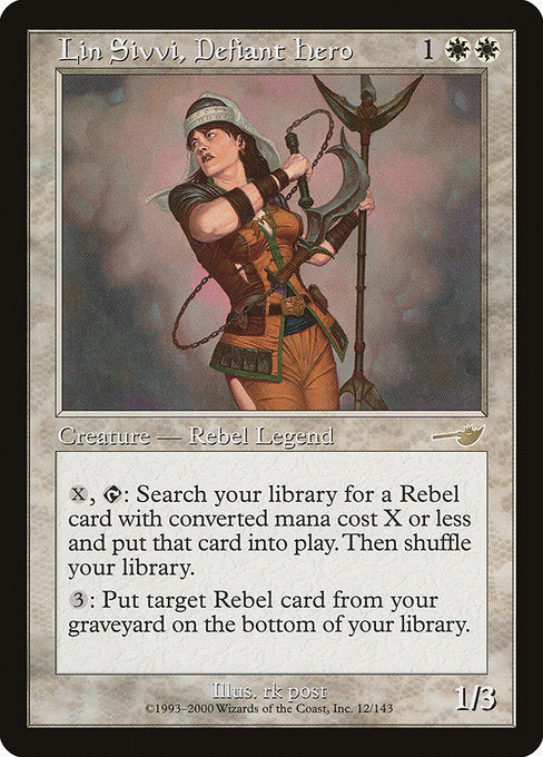 NEM: Lin Sivvi, Defiant Hero (Foil)
