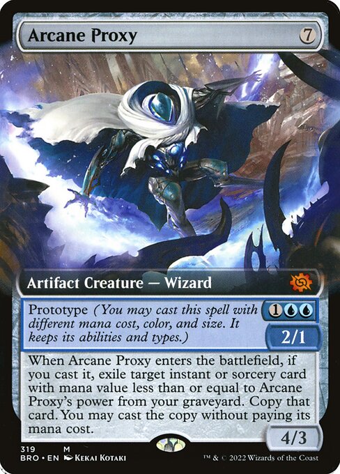 BRO: Arcane Proxy (Extended Art) (Foil)