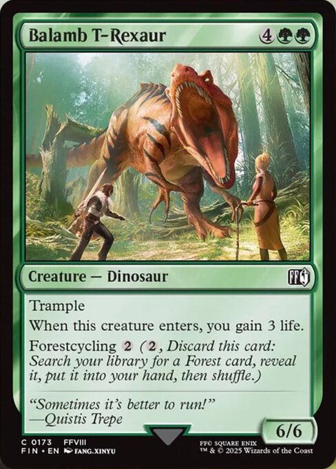 FIN: Balamb T-Rexaur (Foil)