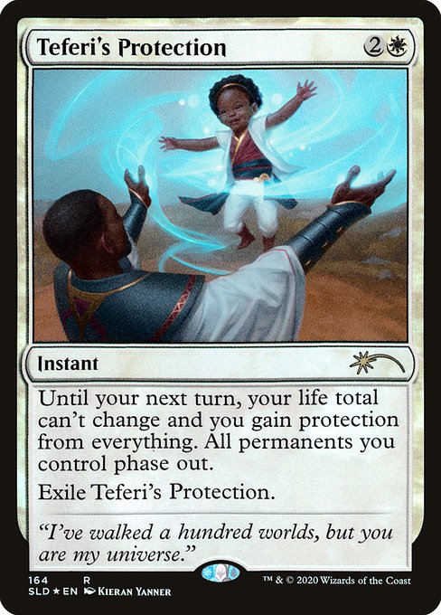 SLD: Teferi's Protection (164) (Foil)