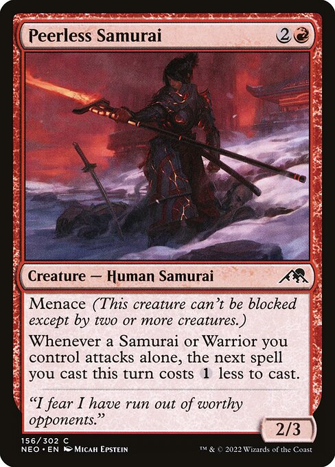 NEO: Peerless Samurai (Foil)