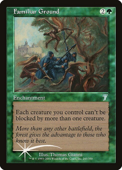 7ED: Familiar Ground (Foil)