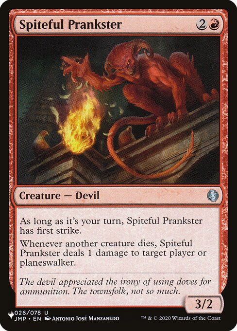 PLST: Spiteful Prankster