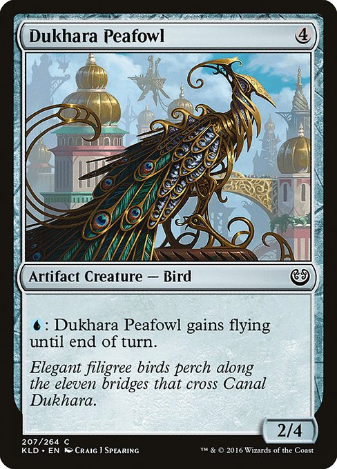 KLD: Dukhara Peafowl