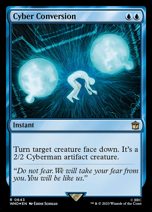 WHO: Cyber Conversion (Surge Foil)