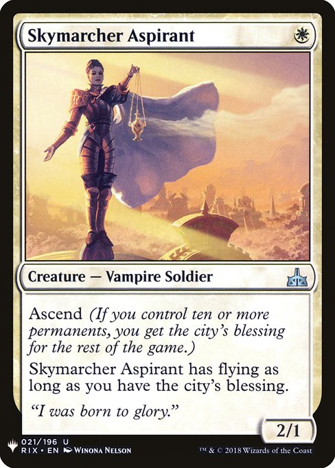 PLST: Skymarcher Aspirant