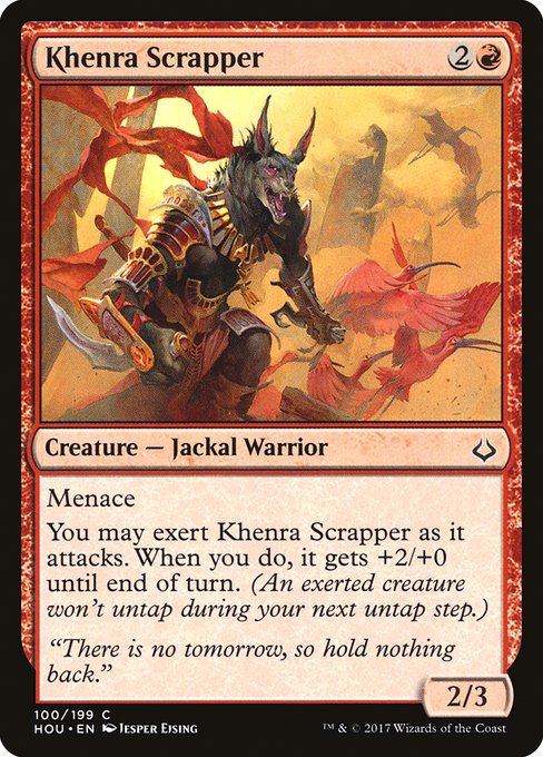 HOU: Khenra Scrapper