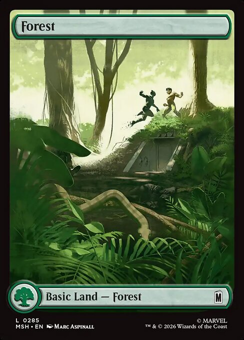 MSH: Forest (0285) (Foil)