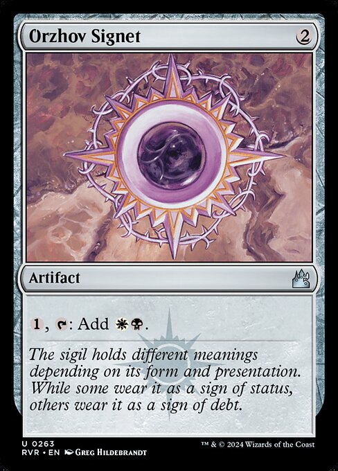 RVR: Orzhov Signet