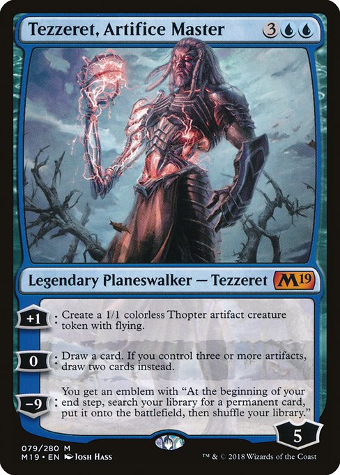 M19: Tezzeret, Artifice Master (Foil)
