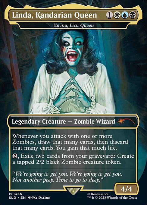SLD: Linda, Kandarian Queen - Varina, Lich Queen (Foil)