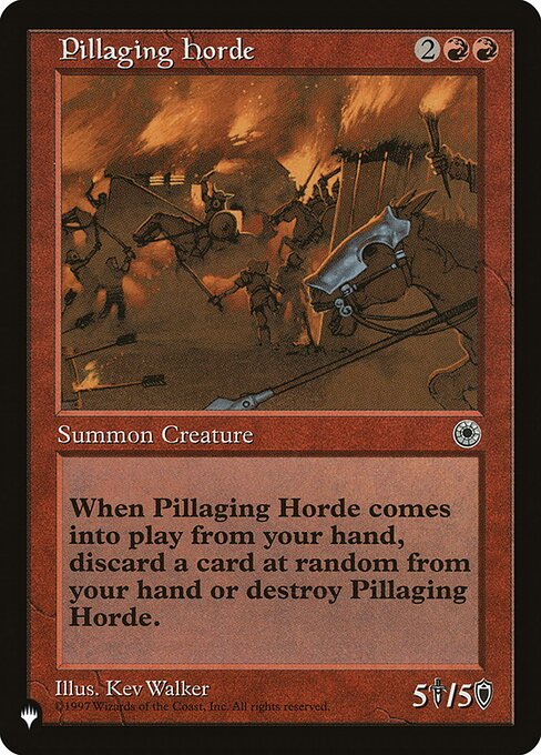 PLST: Pillaging Horde