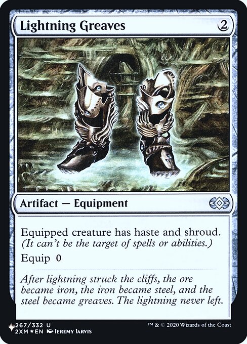 PLST: Lightning Greaves (2XM) (Foil)