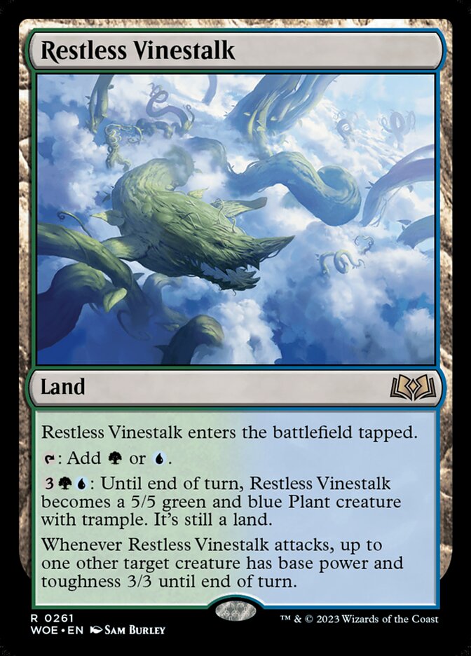 Restless Vinestalk [Foil] :: WOE