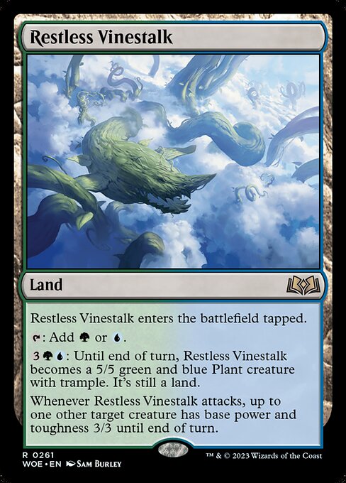 WOE: Restless Vinestalk (Foil)