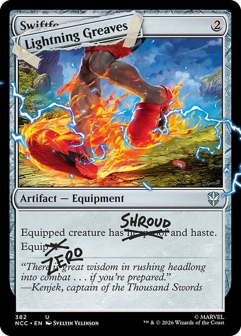 SLD: Lightning Greaves (382)